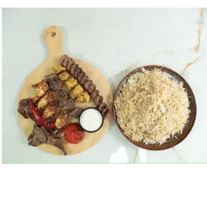 Afghaanse Kebab Schotel