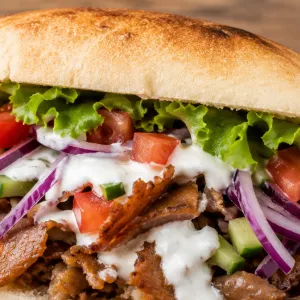 Broodje döner klein