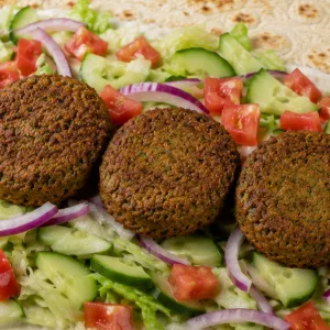 Falafel wrap