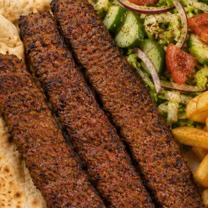 Adana kebab schotel