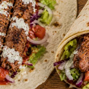 Dürüm met adana kebap