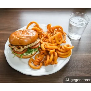 Truffel Burger Menu