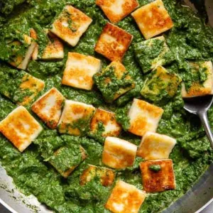 Palak Paneer (Spinazie Curry)